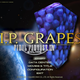 Text reading "R.I.P. Grapes" is written across the start screen of FFXIV.